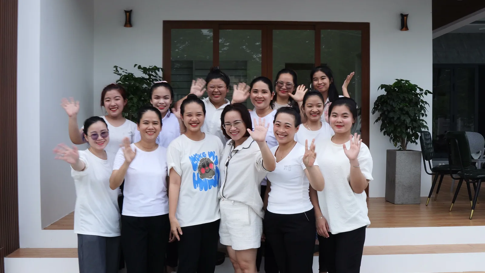 The Wigs Vietnam team at the workshop in Khanh Hoa, Vietnam
